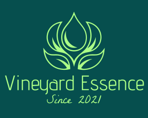 Green Natural Oil logo design