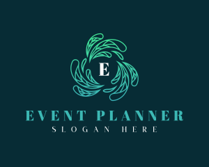 Elegant Wellness Leaves Logo