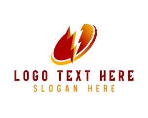 Utility - Lightning Power Energy logo design