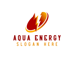 Lightning Power Energy logo design