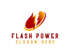 Lightning Power Energy logo design