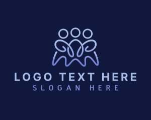 Society - People Organization Firm logo design