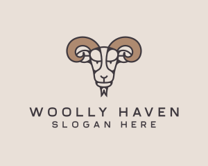 Goat Dairy Farm logo design