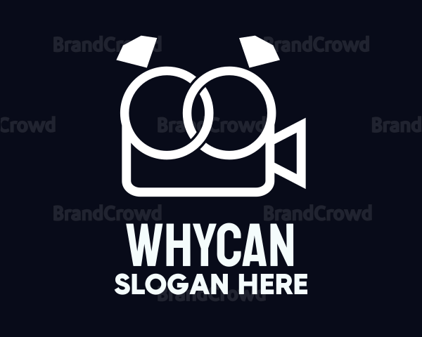 Wedding Ring Video Camera Logo