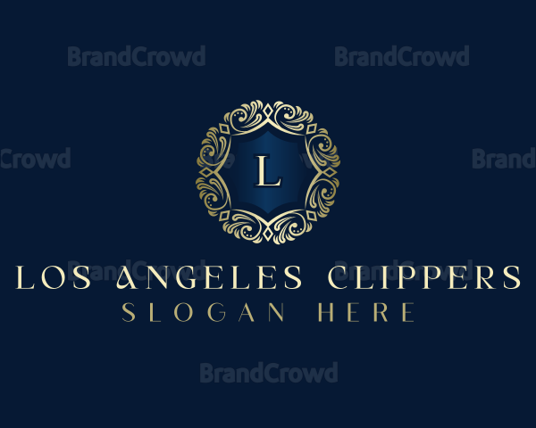 Luxury Ornamental Crest Logo