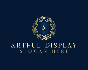 Luxury Ornamental Crest logo design