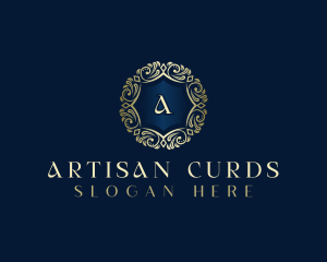 Luxury Ornamental Crest logo design