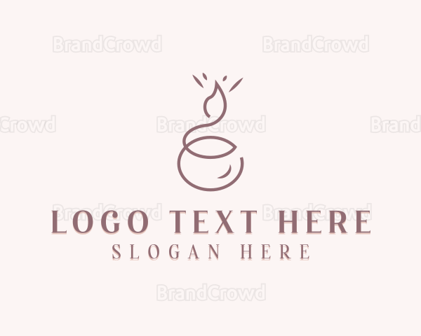 Generic Candle Decor Logo