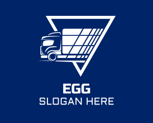 Express Shipping Truck logo design