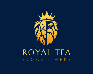 Royal Crown Lion logo design