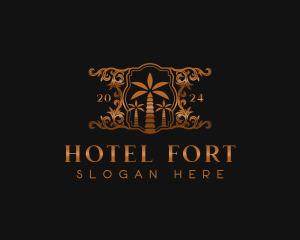 Luxury Tree Hotel logo design