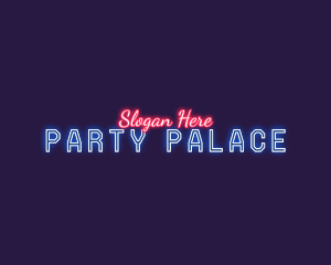 Neon Nightclub Bar logo design