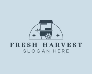 Market - Food Cart Market logo design