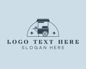 Market - Food Cart Market logo design