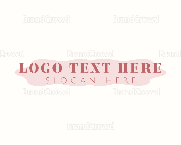 Elegant Feminine Stylist Logo