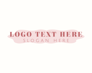 Makeup - Elegant Feminine Stylist logo design
