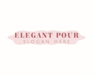 Elegant Feminine Stylist logo design