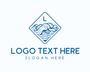 Seaside - Seaside Wave Vacation logo design