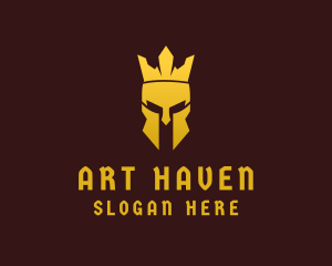 Royal Medieval Helmet logo design