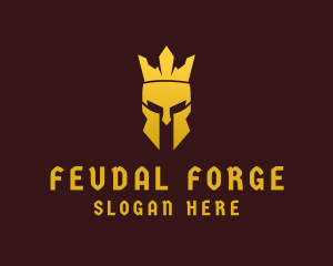 Feudal - Royal Medieval Helmet logo design