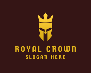 Royal Medieval Helmet logo design