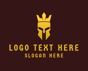 Heritage - Royal Medieval Helmet logo design
