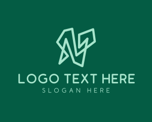 Digital Media - Abstract Creative Letter N logo design