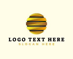 Global - Gradient Company Globe logo design