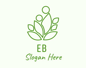 Botanical Leaf Garden Logo