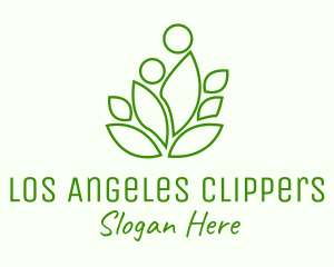 Botanical Leaf Garden Logo