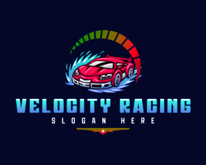 Race Car Detailing logo design