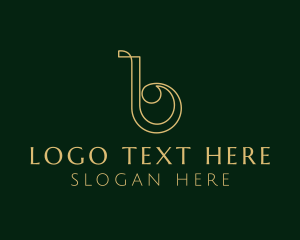 Golden - Luxury Jewelry Boutique logo design