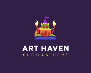 Kindergarten Art Castle logo design