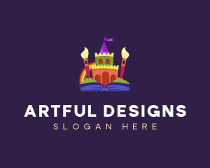 Kindergarten Art Castle logo design