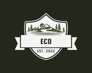 Mountain Climbing - Mountain Hiking Adventure logo design