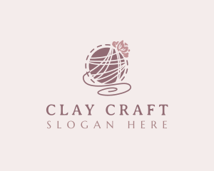 Craft Yarn Knitting logo design