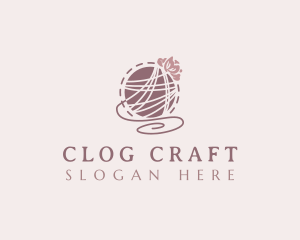 Craft Yarn Knitting logo design