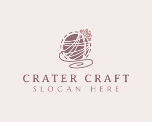 Craft Yarn Knitting logo design