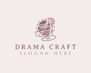 Craft Yarn Knitting logo design