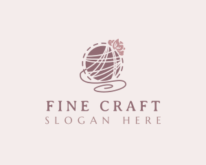 Craft Yarn Knitting logo design