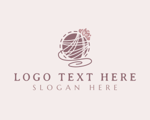 Thread - Craft Yarn Knitting logo design