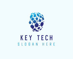  Tech Circuit Network logo design