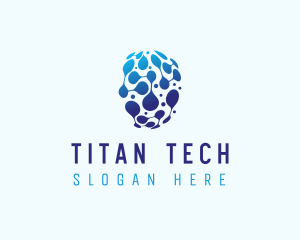  Tech Circuit Network logo design