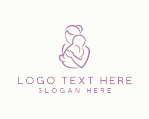 Mother - Mother Child Care Parenting Maternity logo design