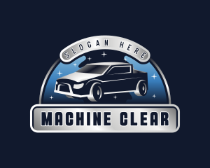 Car Wash Maintenance Logo
