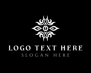 Luxury - Tribal Tattoo Art logo design