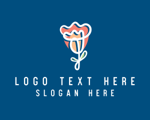 Treatment - Rose Flower Florist logo design