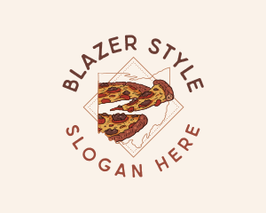 Ohio Cleveland Style Pizza logo design