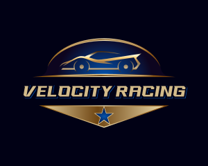 Car Racing Star logo design