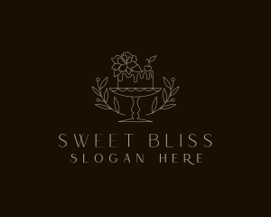 Sweet Cake Bakery logo design